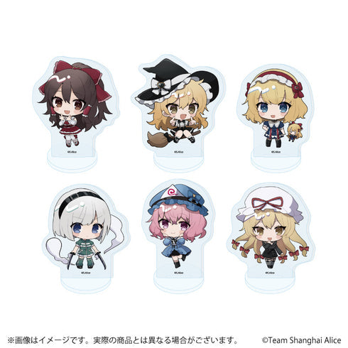 『東方Project』アクリルぷちスタンド01/病みかわいいver. ブラインド(全6種)(ミニキャライラスト)【BOX】【202607再販】