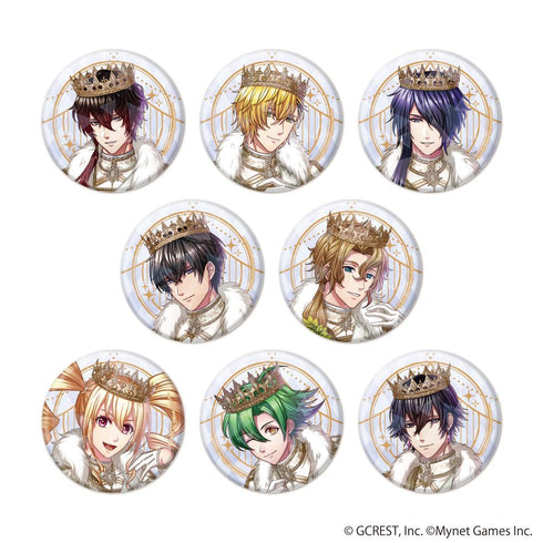 『夢王国と眠れる100人の王子様』ホログラム缶バッジ(57mm)02/BOX(全8種)(公式イラスト)
