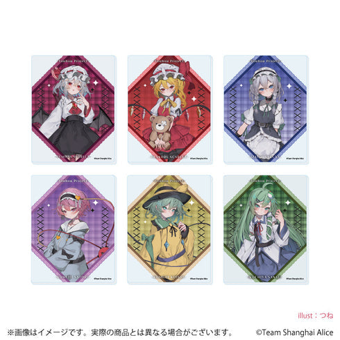 『東方Project』アクリルカード02/病みかわいいver. ブラインド(全6種)(描き起こしイラスト)【BOX】【202607再販】