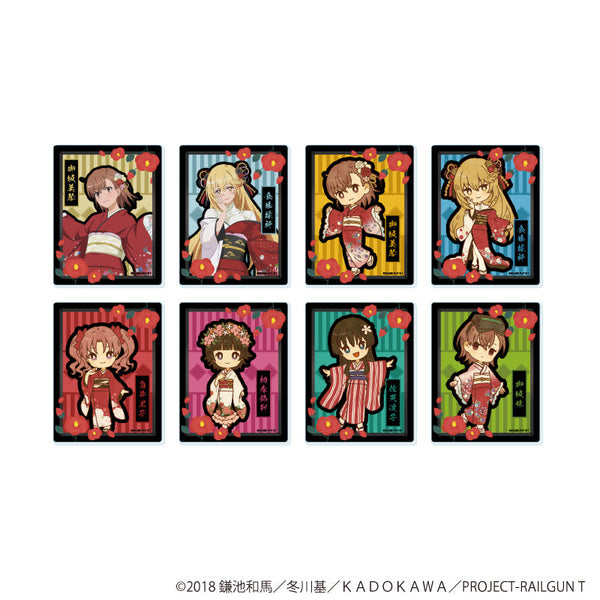 『とある科学の超電磁砲T』アクリルカード03/和装ver. BOX(全8種)(描き下ろし&描き起こしイラスト)