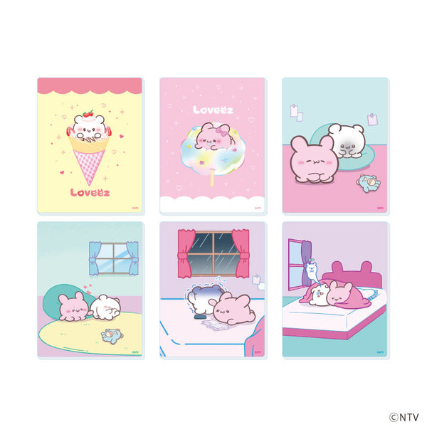 『らぶいーず』アクリルカード01/コンプリートセット(全6種)(公式&描き下ろしイラスト)