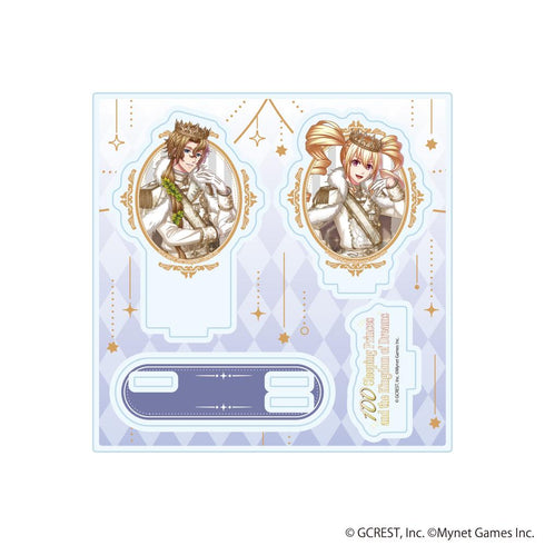 『夢王国と眠れる100人の王子様』アクリルスタンドプレート19/シュティマ&トルマリ(公式イラスト)