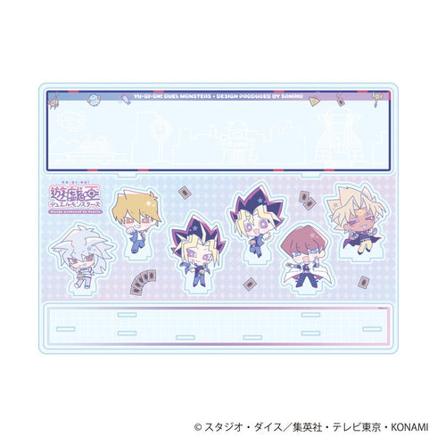 『遊☆戯☆王デュエルモンスターズ Design produced by Sanrio』アクリルジオラマ01/並列デザイン(コラボイラスト)