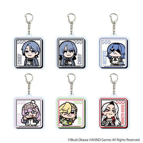 『無期迷途×大川ぶくぶ』アクリルキーホルダー03/BOX(全6種)(ミニキャライラスト)