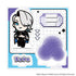 "Muki Meido × Okawa Bukubu" Acrylic Stand Plate 08 / Zoya (Mini Character Illustration)