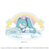 『ピアプロキャラクターズ×サンリオキャラクターズ』アクリルスタンドプレート01/初音ミク×シナモロール(コラボイラスト)