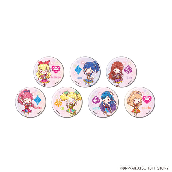『アイカツ!』缶バッジ10/スクールドレスver. BOX(全7種)(グラフアートイラスト)
