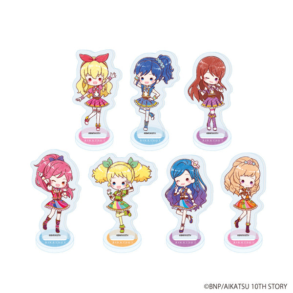 『アイカツ!』アクリルぷちスタンド07/スクールドレスver. BOX(全7種)(グラフアートイラスト)