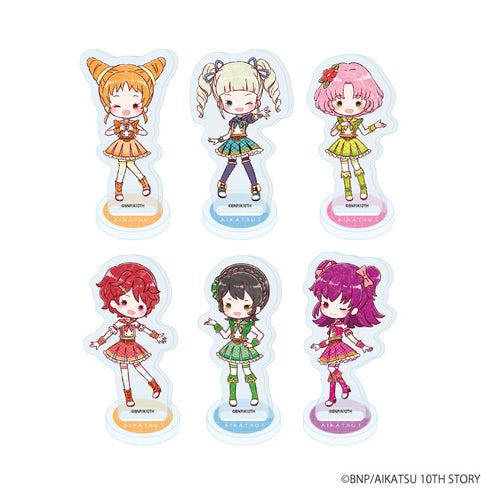 『アイカツ!』アクリルぷちスタンド08/スクールドレスver. BOX(全6種)(グラフアートイラスト)