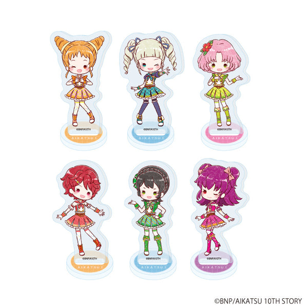 『アイカツ!』アクリルぷちスタンド08/スクールドレスver. BOX(全6種)(グラフアートイラスト)