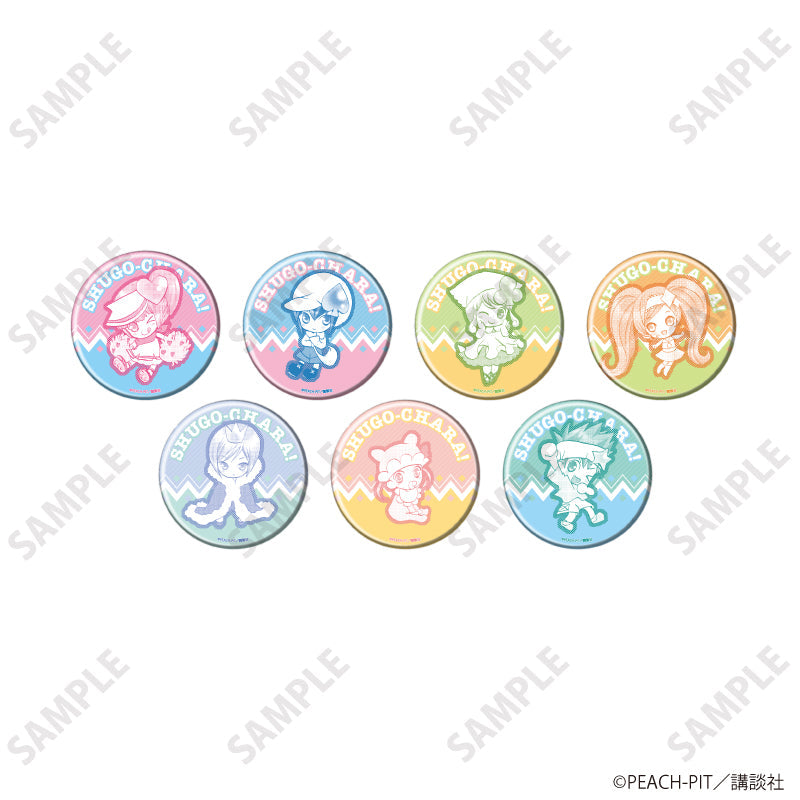 しゅごキャラ!』缶バッジ25/しゅごキャラver. BOX(全7種)A(公式