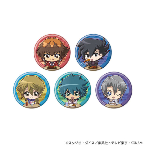 『遊☆戯☆王デュエルモンスターズGX』缶バッジ08/BOX(全5種)(ミニキャライラスト)