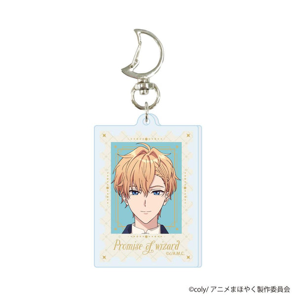 『魔法使いの約束』月型ナスカン付きアクリルキーホルダー12/ヒースクリフ(公式イラスト)