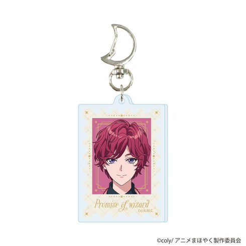 『魔法使いの約束』月型ナスカン付きアクリルキーホルダー16/クロエ(公式イラスト)