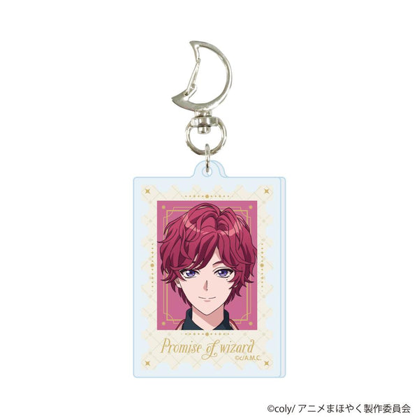 『魔法使いの約束』月型ナスカン付きアクリルキーホルダー16/クロエ(公式イラスト)