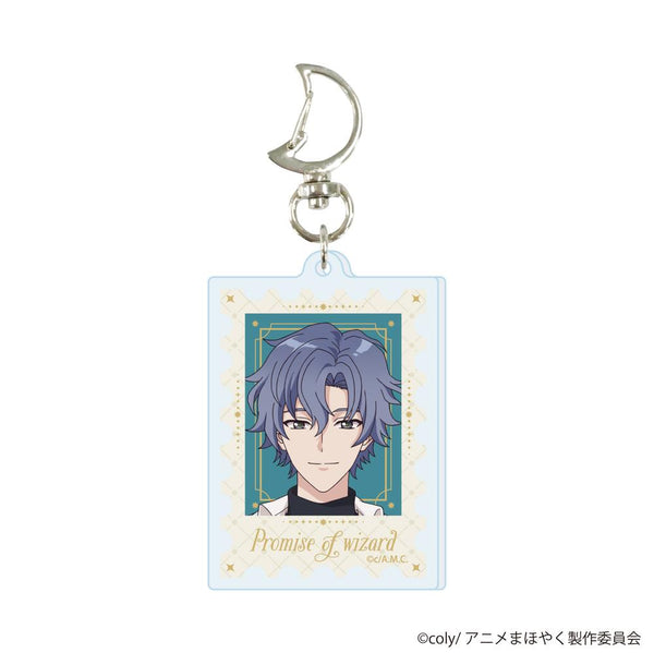 『魔法使いの約束』月型ナスカン付きアクリルキーホルダー18/フィガロ(公式イラスト)