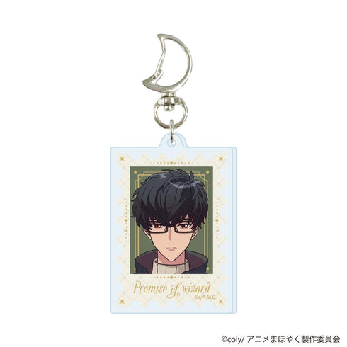 『魔法使いの約束』月型ナスカン付きアクリルキーホルダー20/レノックス(公式イラスト)