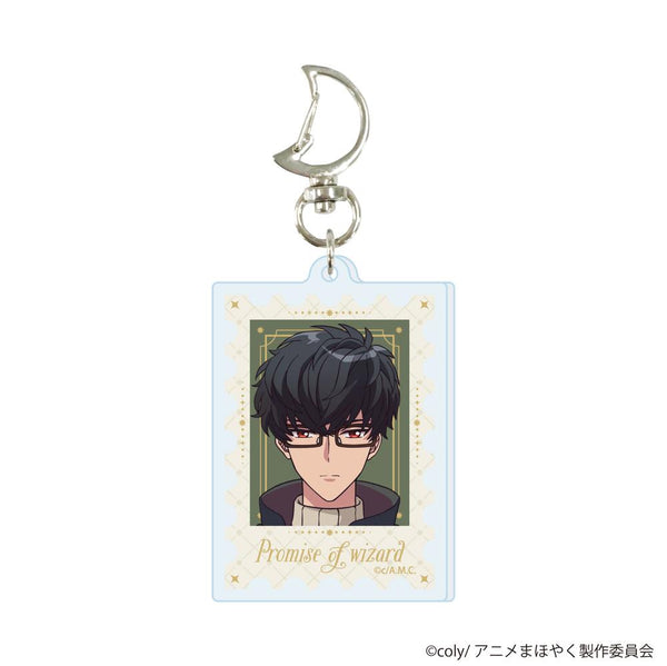 『魔法使いの約束』月型ナスカン付きアクリルキーホルダー20/レノックス(公式イラスト)