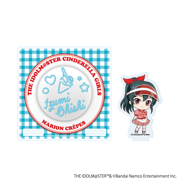 『アイドルマスター シンデレラガールズ』アクリルコースタースタンド07/大石泉 クレープ屋ver.(ミニキャライラスト)