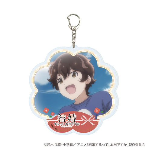 『結婚するって、本当ですか』デカアクリルキーホルダー01/大原拓也(場面写イラスト)