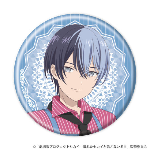 『プロジェクトセカイ 壊れたセカイと歌えないミク』缶バッジ04/青柳 冬弥 コラボカフェver.(描き下ろしイラスト)