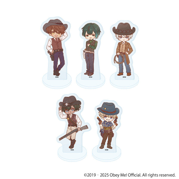 『Obey Me! Nightbringer』アクリルぷちスタンド14/カウボーイver. BOX(全5種)(レトロアートイラスト)