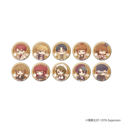 『うみねこのなく頃に』缶バッジ35/お茶会ver. BOX(全10種)(レトロアートイラスト)