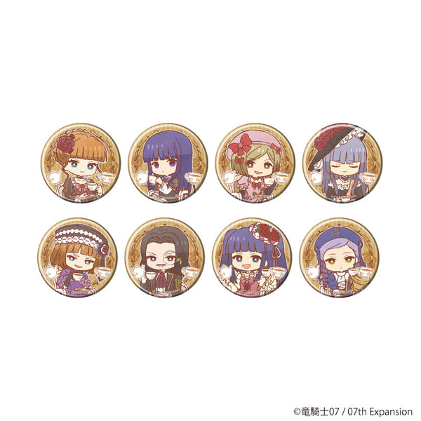 『うみねこのなく頃に』缶バッジ36/お茶会ver. BOX(全8種)(レトロアートイラスト)