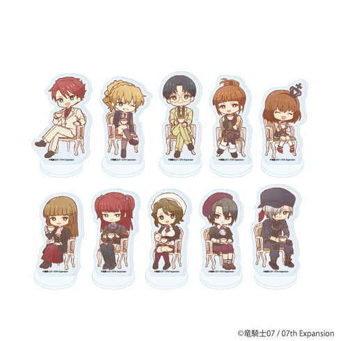 『うみねこのなく頃に』アクリルぷちスタンド14/お茶会ver. BOX(全10種)(レトロアートイラスト)