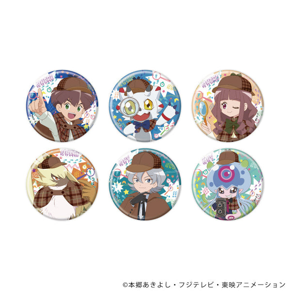 『デジモンゴーストゲーム』缶バッジ03/探偵ver. BOX(全6種)(描き下ろしイラスト)