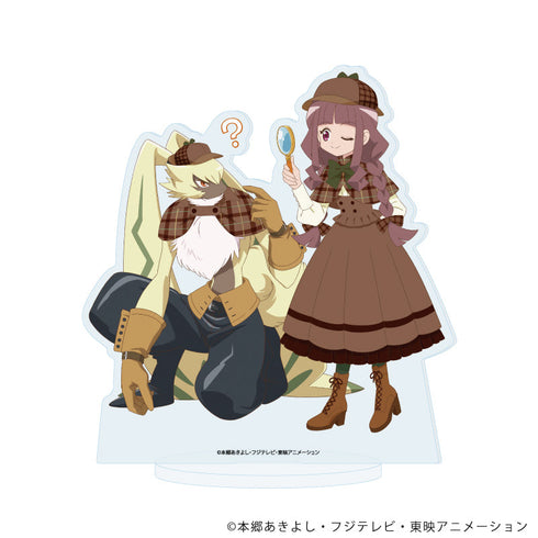『デジモンゴーストゲーム』アクリルスタンド14/月夜野 瑠璃&ジンバーアンゴラモン(描き下ろしイラスト)