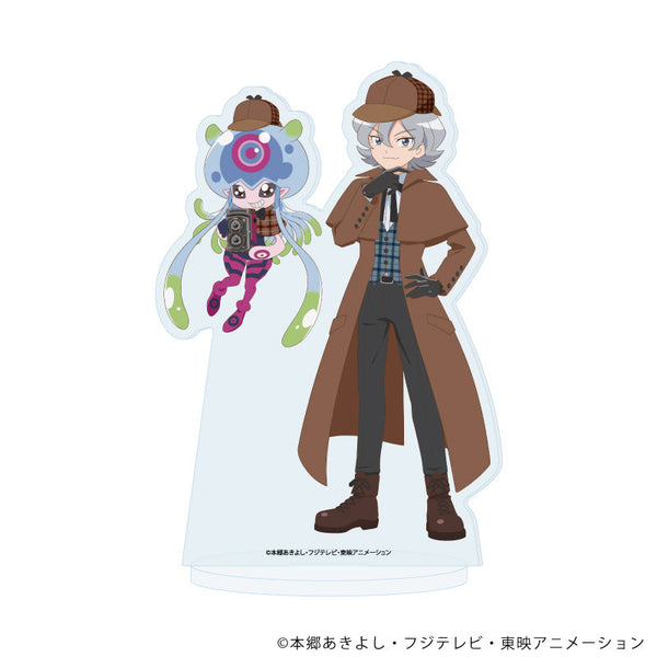 『デジモンゴーストゲーム』アクリルスタンド15/東御手洗 清司郎&ジェリーモン(描き下ろしイラスト)