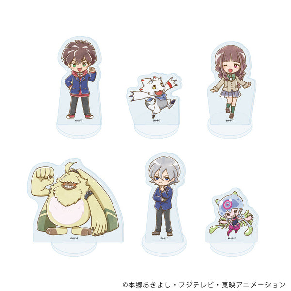 『デジモンゴーストゲーム』アクリルぷちスタンド02/BOX(全6種)(レトロアートイラスト)