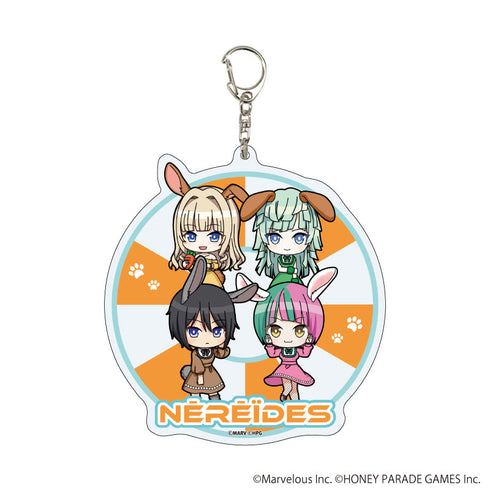 『ドルフィンウェーブ』デカアクリルキーホルダー09/NereÏdes ケモミミver.(ミニキャライラスト)