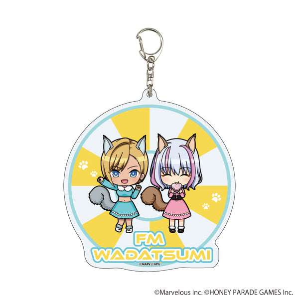 『ドルフィンウェーブ』デカアクリルキーホルダー11/FMワダツミ ケモミミver.(ミニキャライラスト)