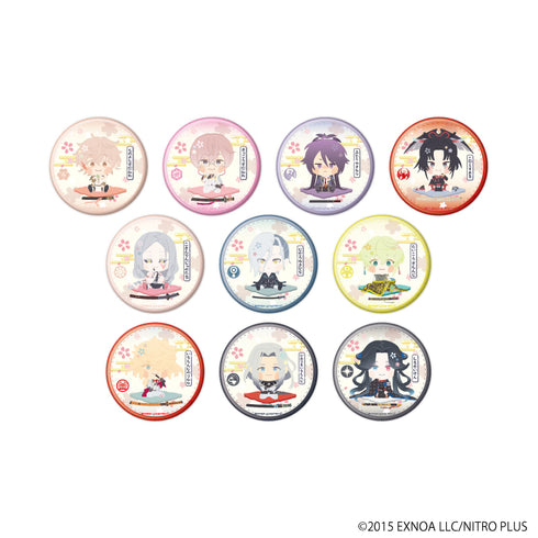 『わんぱく!刀剣乱舞』缶バッジ55/コンプリートセット(全10種)