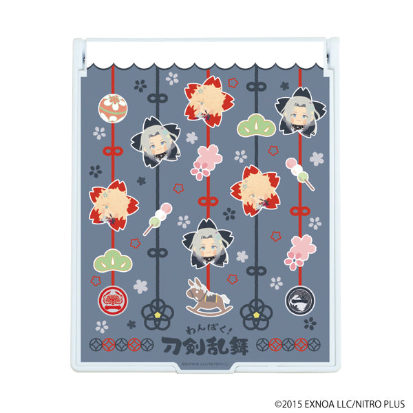 "Wanpaku! Touken Ranbu" Large Mirror 23 / Ichimonji Norimune & Himetsuru Ichimonji