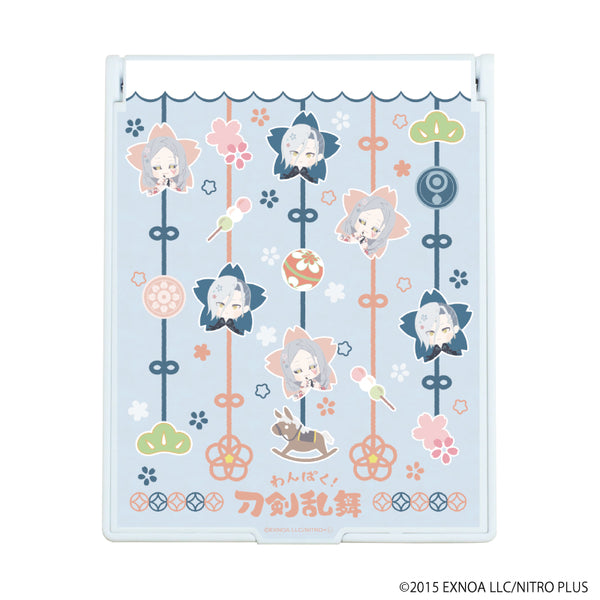"Wanpaku! Touken Ranbu" Large Mirror 25 / Kokindenju no Tachi & Jizo Yukihira