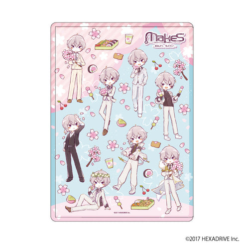 『MakeS -おはよう、私のセイ-』キャラクリアケース03/集合デザイン お花見ver.(グラフアートイラスト)