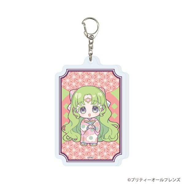 『プリティーオールフレンズ』アクリルキーホルダー13/ファルル 和装ver.(ミニキャライラスト)