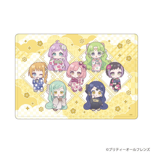 『プリティーオールフレンズ』キャラクリアケース04/和装ver. (ミニキャライラスト)