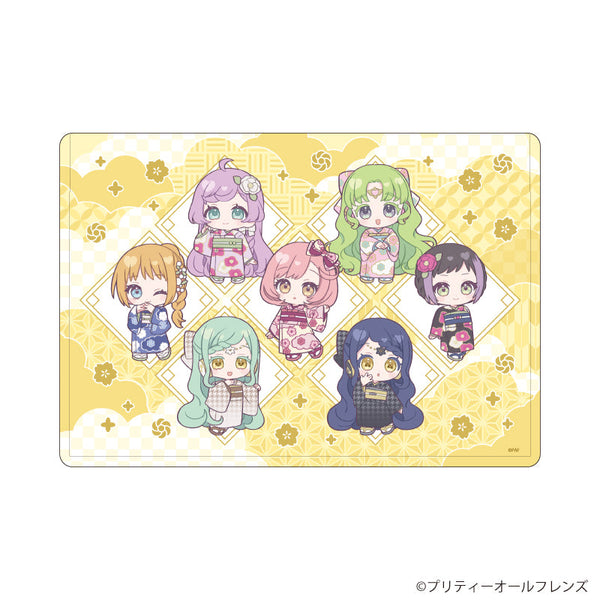 『プリティーオールフレンズ』キャラクリアケース04/和装ver. (ミニキャライラスト)