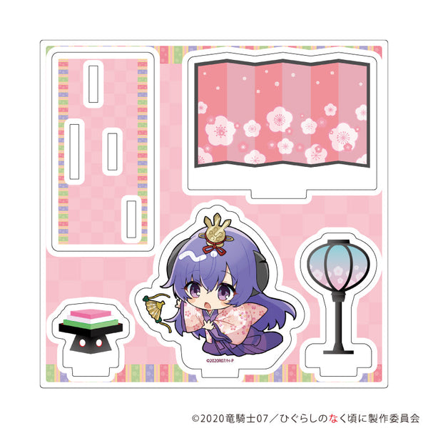 『ひぐらしのなく頃に 卒』アクリルスタンドプレート07/羽入 ひな祭りver.(ミニキャライラスト)