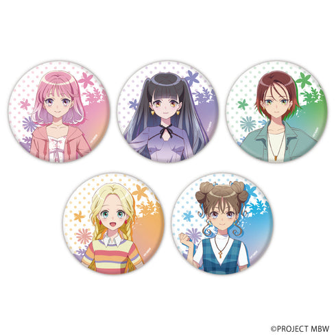 『前橋ウィッチーズ』缶バッジ01/BOX(全5種)(公式イラスト)