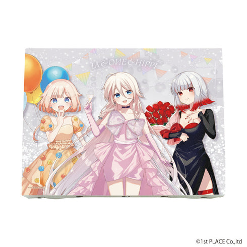 『IA/OИE/HIPPI』キャンバスボード04/お祝いver.(描き起こしイラスト)