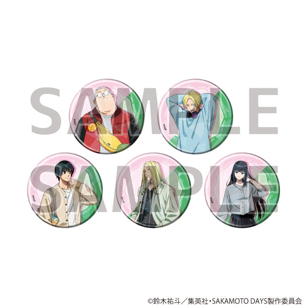 『SAKAMOTO DAYS』ホログラム缶バッジ(57mm)03/春私服ver. BOX(全5種)(描き下ろしイラスト)