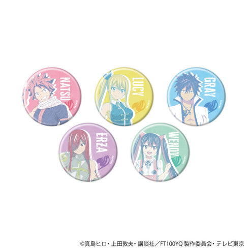《Fairy Tail 100年任务》徽章02/盲盒(共5种)(素描插画)【套装】【202607再版】