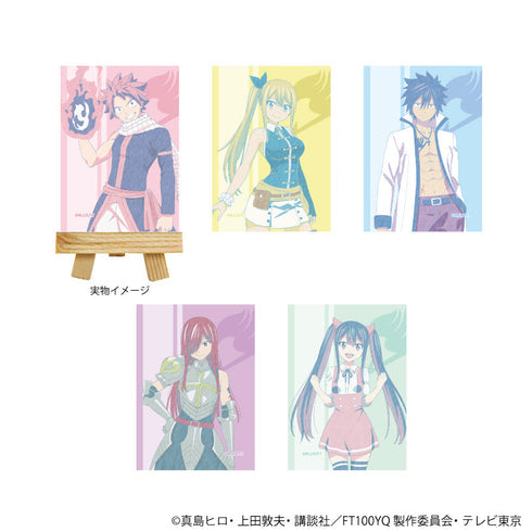 《Fairy Tail 100年任务》帆布板迷你款01/盲盒(共5种)(素描插画)【盒装】【202607再版】