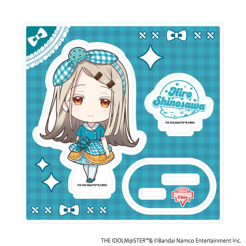 『学園アイドルマスター』アクリルスタンドプレート08/篠澤 広 クレープ風ドレスver.(ミニキャライラスト)