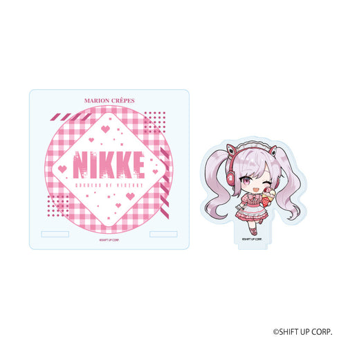 『勝利の女神:NIKKE』アクリルコースタースタンド01/アリス カフェ店員ver,(ミニキャライラスト)